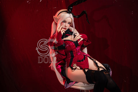 Aryana 155cm D-Cup Devilish Temptress Silicone Sex Doll - SEDOLL