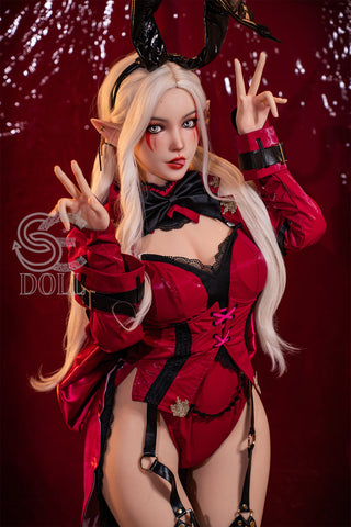 Aryana 155cm D-Cup Devilish Temptress Silicone Sex Doll - SEDOLL