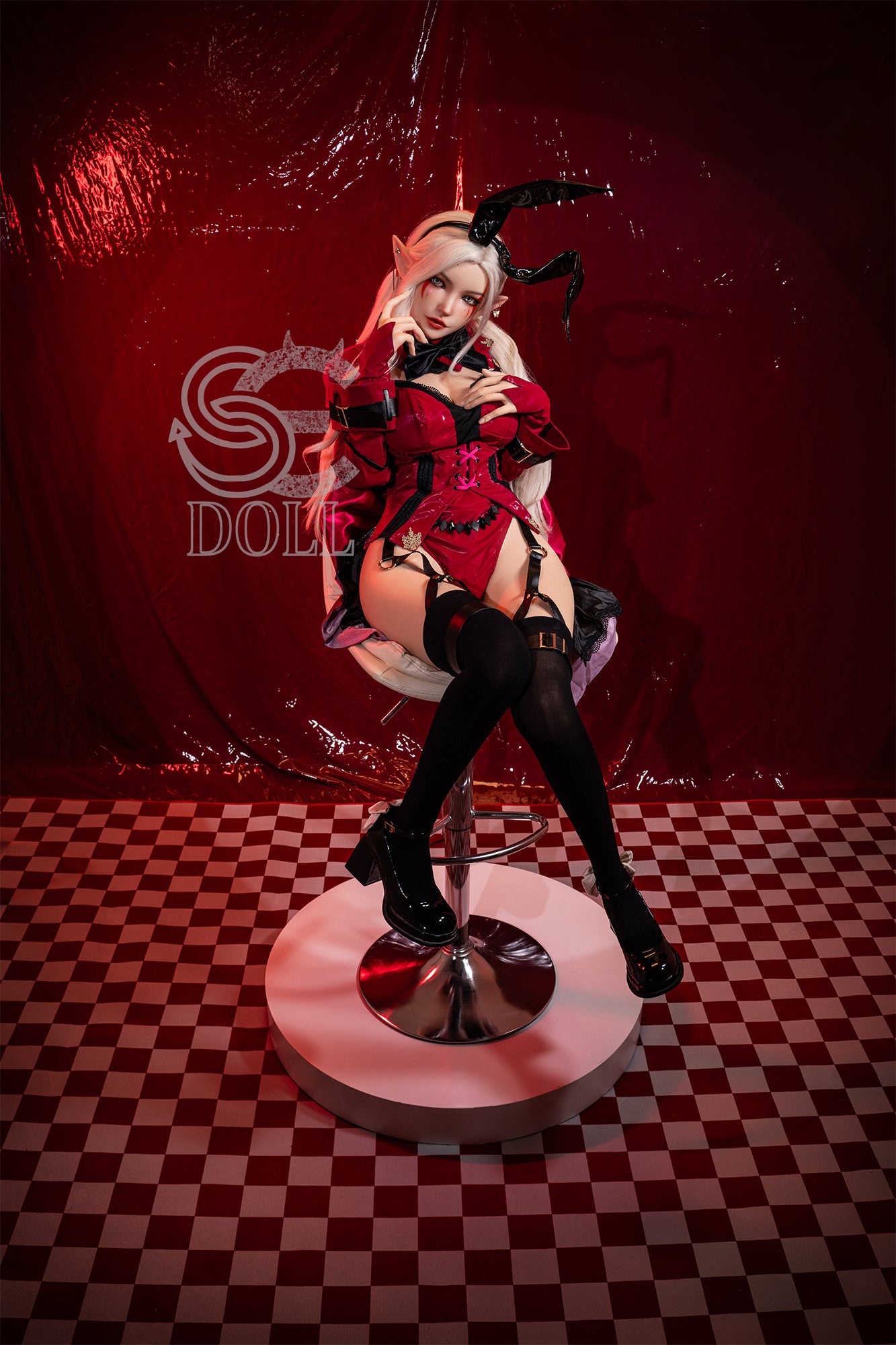 Aryana 155cm D-Cup Devilish Temptress Silicone Sex Doll - SEDOLL