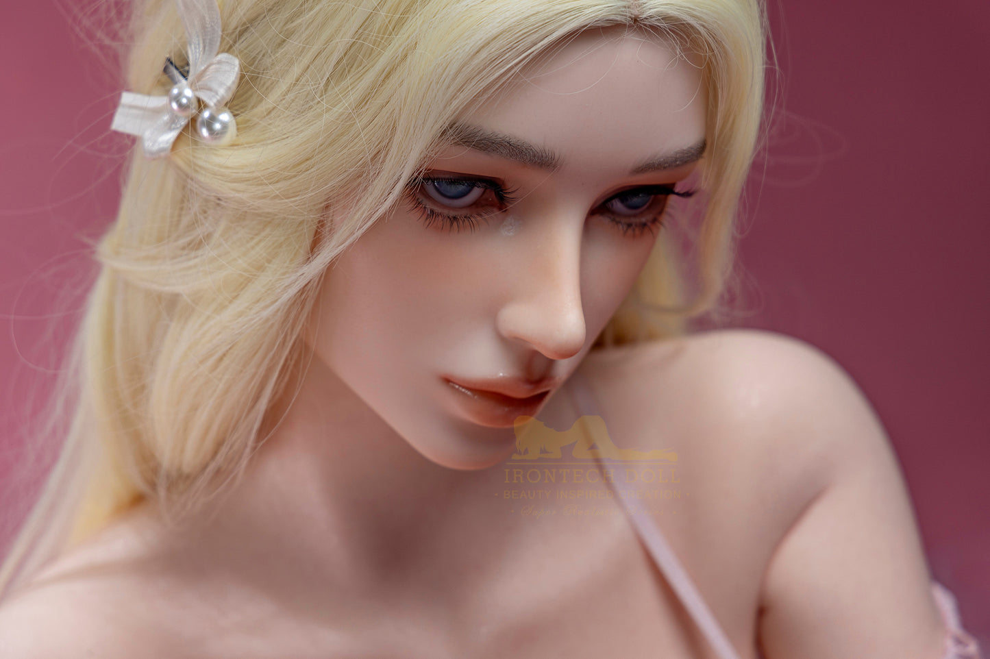 Bailey 158cm (F-Cup) Blonde Princess Silicone Sex Doll - Irontech Doll
