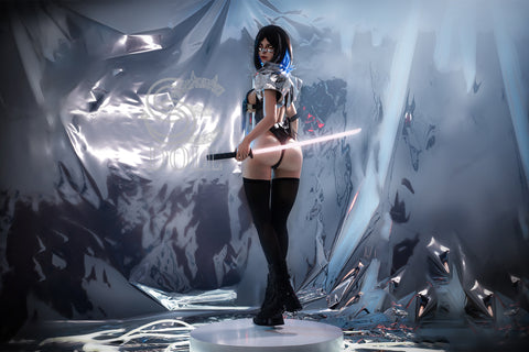 Bridget 161cm E-Cup Futuristic Cyberpunk Silicone Sex Doll - SEDOLL