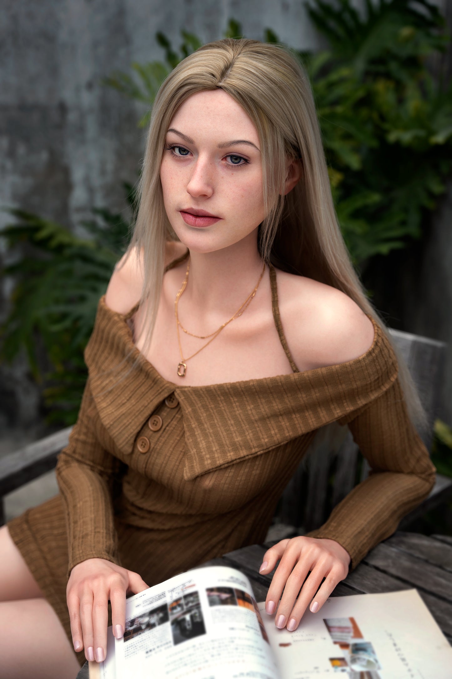 Eve 158cm E-Cup (Movable Jaw Version) Sex Doll - Zelex