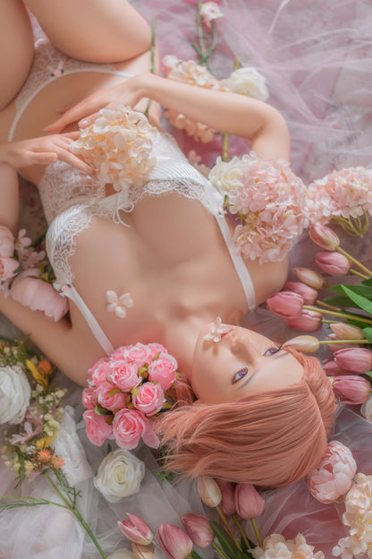 Irene 152cm Pink Hair Silicone Sex Doll - Zelex Inspiration Series