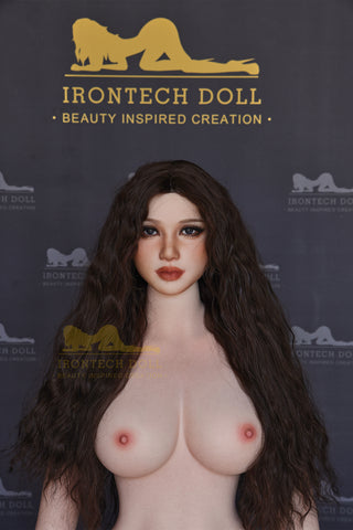 Karen 164cm (F-Cup) Sexy Police Slave Silicone Sex Doll - Irontech Doll