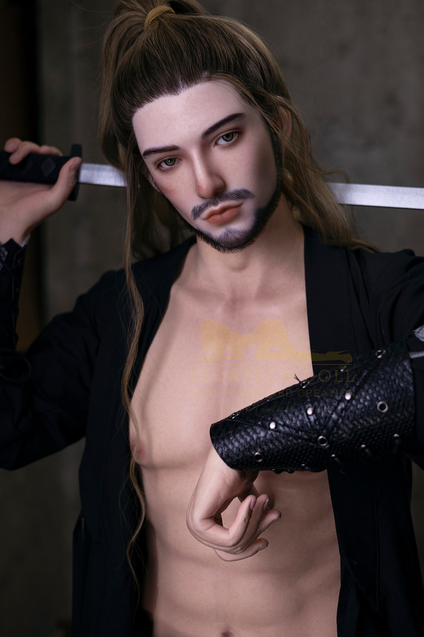 Liam 176cm Japanese Samurai Male Sex Doll - Irontech Doll