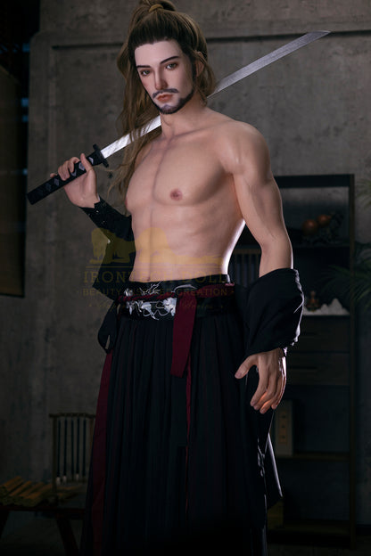 Liam 176cm Japanese Samurai Male Sex Doll - Irontech Doll