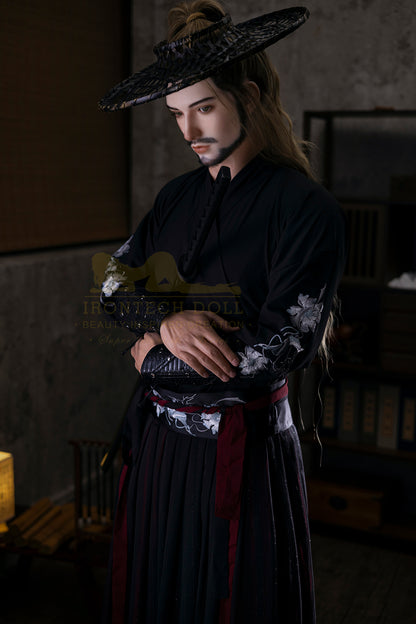 Liam 176cm Japanese Samurai Male Sex Doll - Irontech Doll