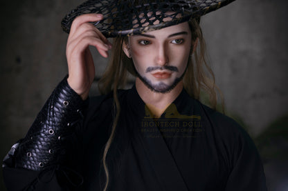 Liam 176cm Japanese Samurai Male Sex Doll - Irontech Doll