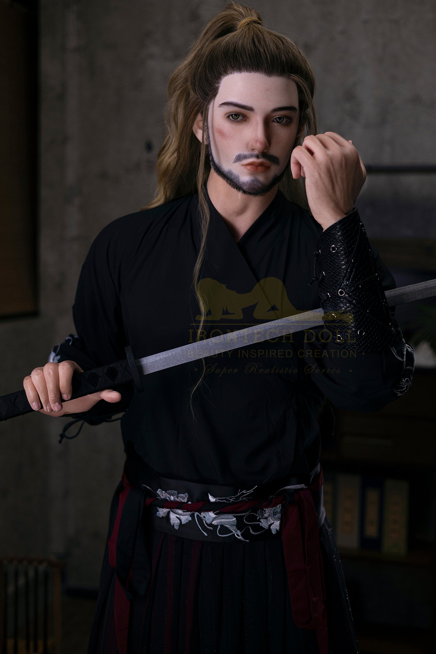 Liam 176cm Japanese Samurai Male Sex Doll - Irontech Doll