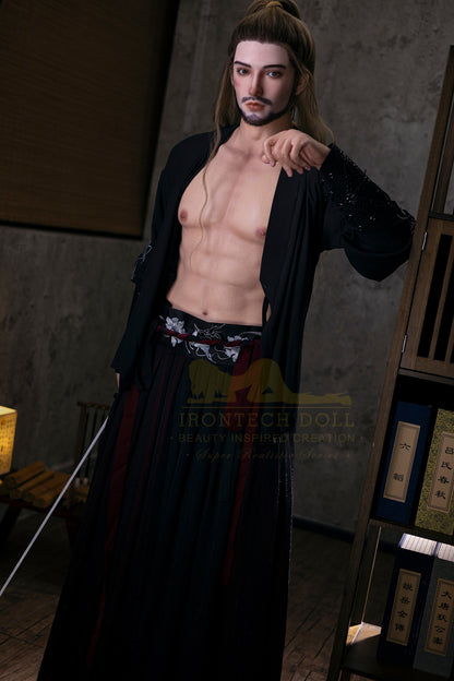 Liam 176cm Japanese Samurai Male Sex Doll - Irontech Doll