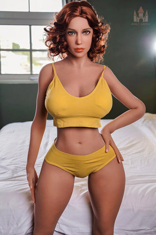 Madeleine 153cm (E-Cup) Redhead TPE Sex Doll - Doll's Castle (USA Stock)