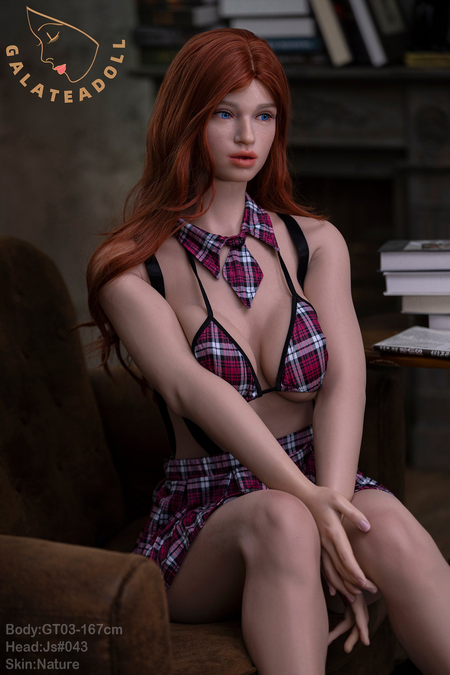 Victoria 167cm (C-Cup) Sexy School Girl Sex Doll - Galatea