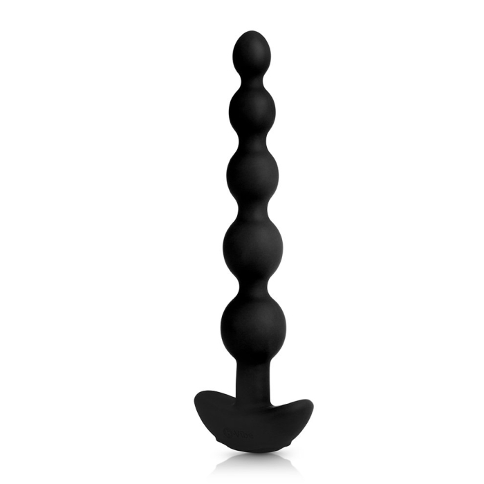 b-Vibe Anal Toys CINCO ANAL BEADS | BLACK