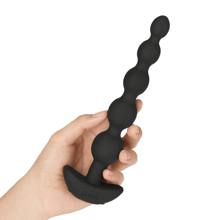 b-Vibe Anal Toys CINCO ANAL BEADS | BLACK