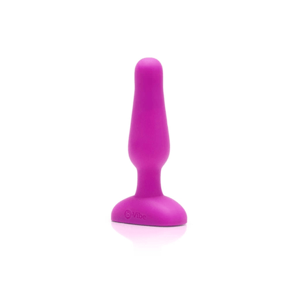 b-Vibe Anal Toys NOVICE PLUG | FUCHSIA