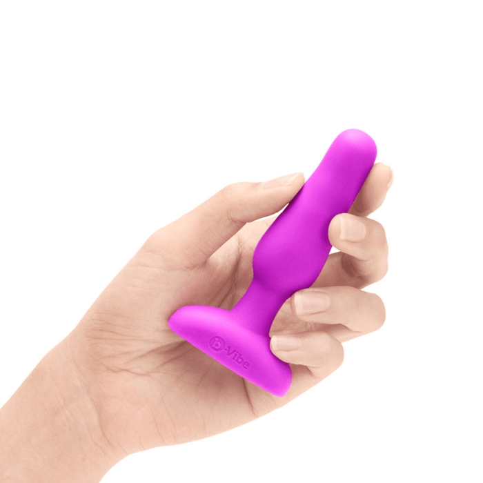 b-Vibe Anal Toys NOVICE PLUG | FUCHSIA