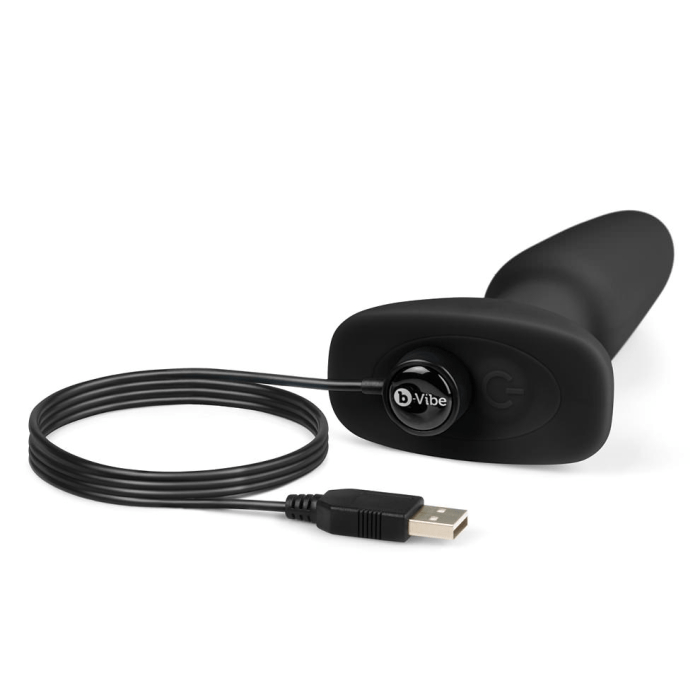 b-Vibe Anal Toys RIMMING PLUG 2 | BLACK