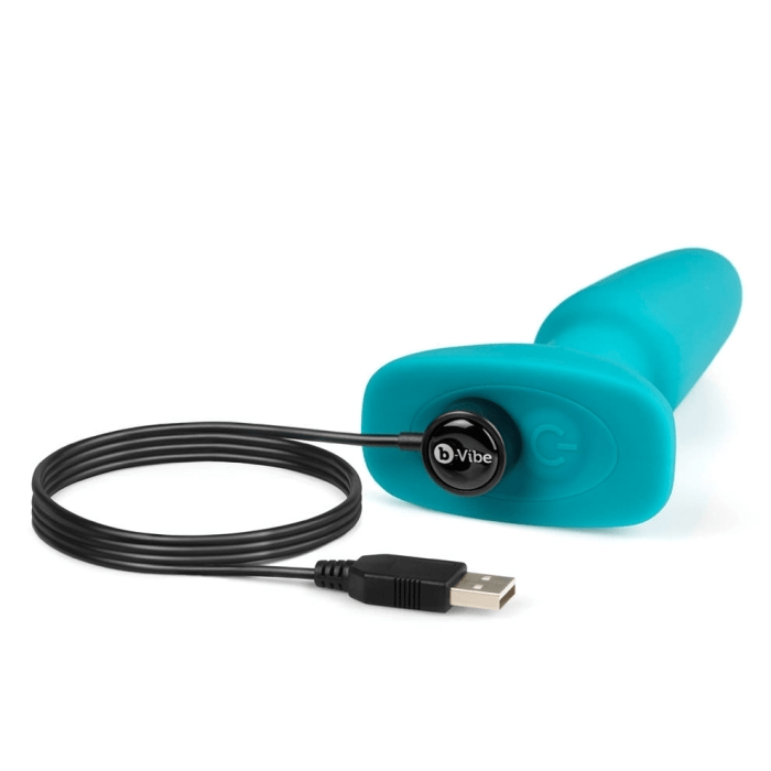 b-Vibe Anal Toys RIMMING PLUG 2 | TEAL