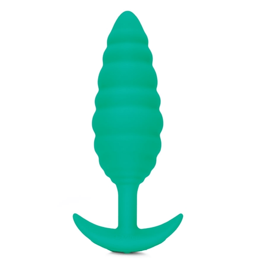 b-Vibe Anal Toys TWIST TEXTURE PLUG | GREEN