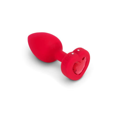 b-Vibe Anal Toys VIBRATING HEART PLUG M/L