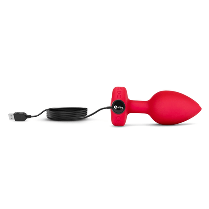 b-Vibe Anal Toys VIBRATING HEART PLUG M/L