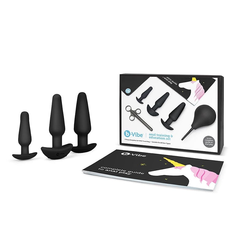 b-Vibe Anals Toys ANAL EDUCATION SET | BLACK