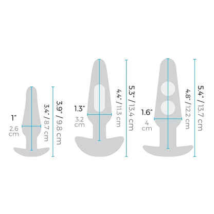 b-Vibe Anals Toys ANAL EDUCATION SET | BLACK