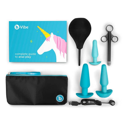 b-Vibe Anals Toys ANAL EDUCATION SET | BLUE