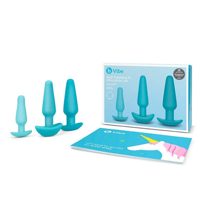 b-Vibe Anals Toys ANAL EDUCATION SET | BLUE