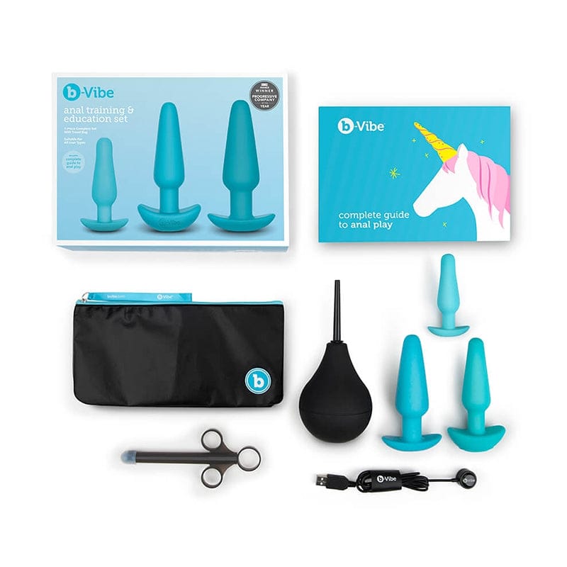 b-Vibe Anals Toys ANAL EDUCATION SET | BLUE