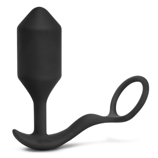 b-Vibe For Him VIBRATING SNUG & TUG | XL | BLACK