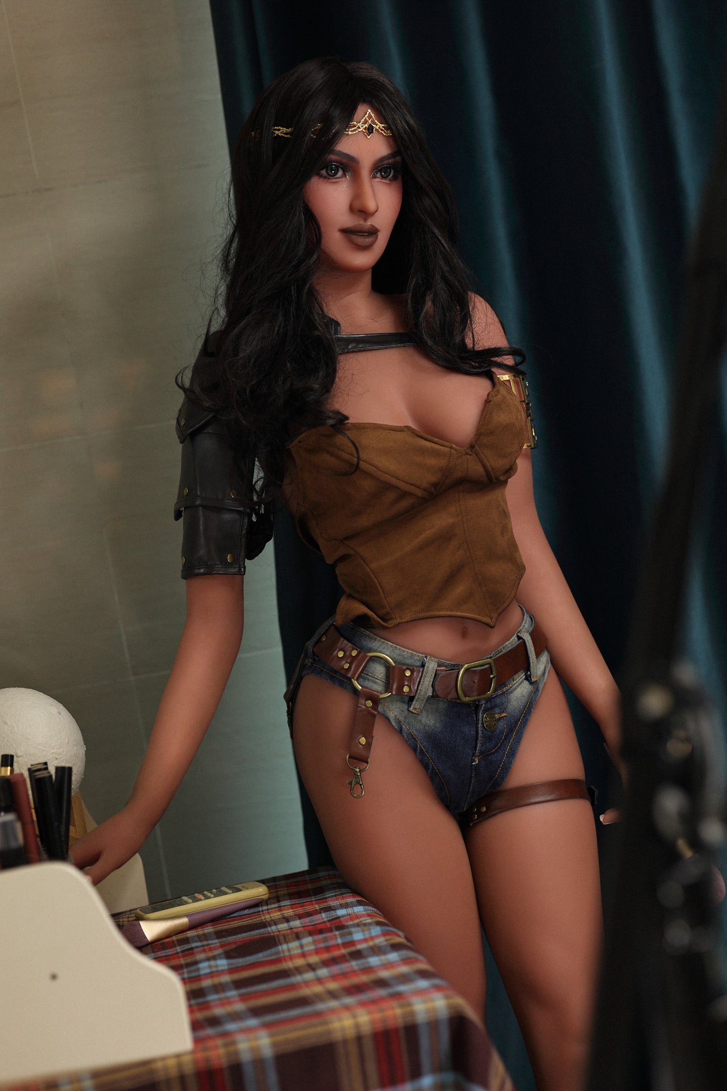 Catalina 158cm (A-Cup) TPE Matured Latina Sex Doll - AIBEI (USA Stock)