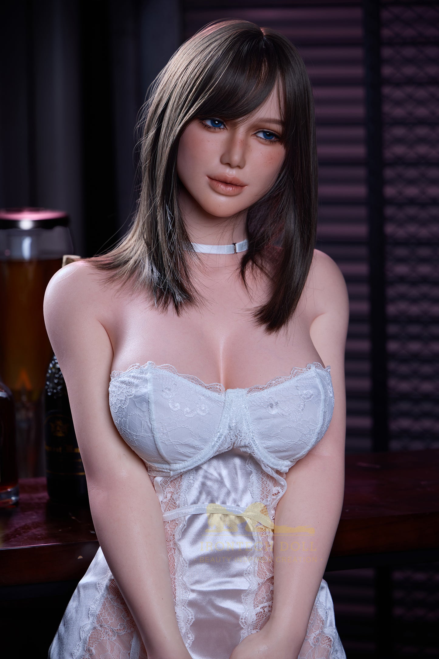Celine 164cm (F-Cup) Natural AIO Sex Doll - Irontech
