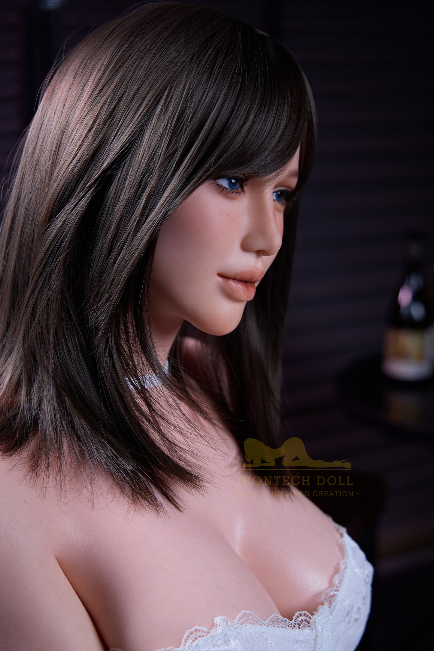 Celine 164cm (F-Cup) Natural AIO Sex Doll - Irontech