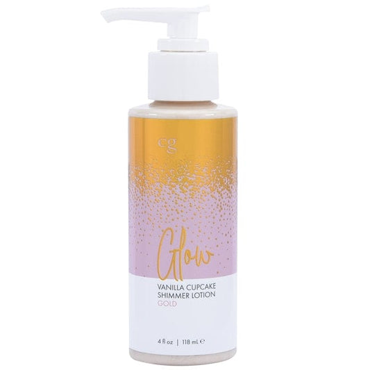 CG Lubes GLOW Gold Shimmer Lotion - Gold 4oz | 118mL
