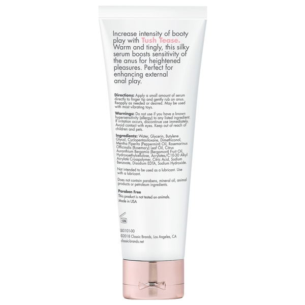 CG Other TUSH TEASE ANAL STIMULANT FRAGRANCE FREE 0.7 FL OZ