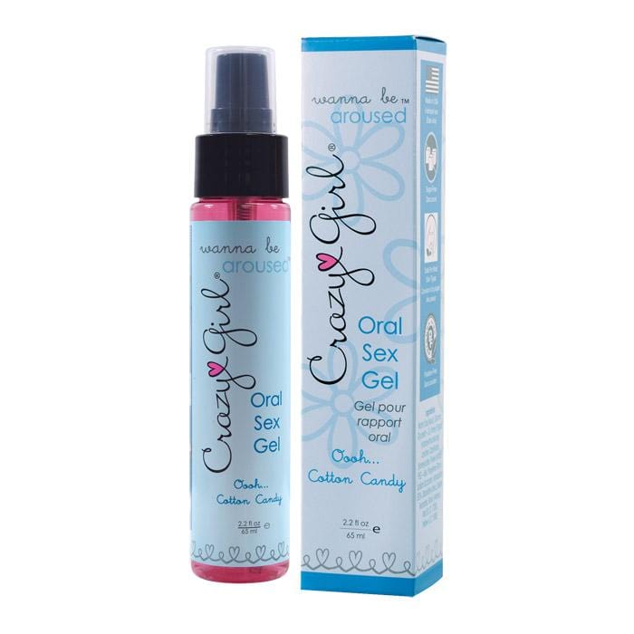 Classic Brands Lubes Crazy Girl Oral Sex Gel - Cotton Candy