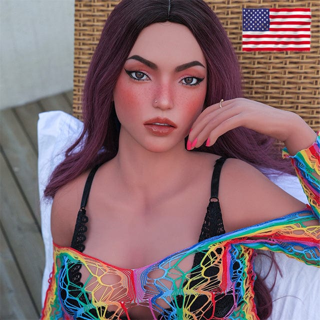 Climax Doll SEX DOLL Ginny 155cm C-Cup Silicone Head Black Doll - Climax Doll (USA Stock)