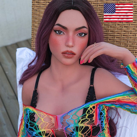 Climax Doll SEX DOLL Ginny 155cm C-Cup Silicone Head Black Doll - Climax Doll (USA Stock)