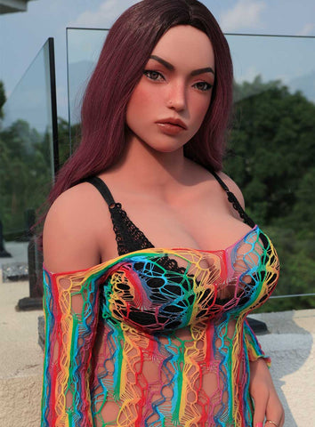 Ginny 155cm C-Cup Silicone Head Black Doll - Climax Doll (EU Stock)