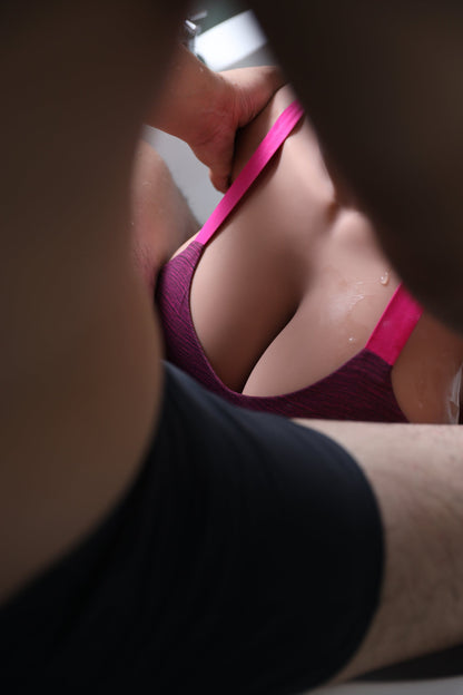 Climax Doll SEX DOLL Lilly 75cm Huge Gel Breast Black Sex Doll Torso - Climax Doll (USA Stock)