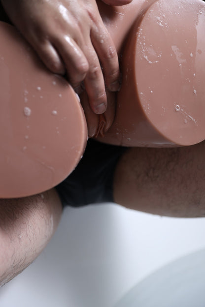 Climax Doll SEX DOLL Lilly 75cm Huge Gel Breast Black Sex Doll Torso - Climax Doll (USA Stock)