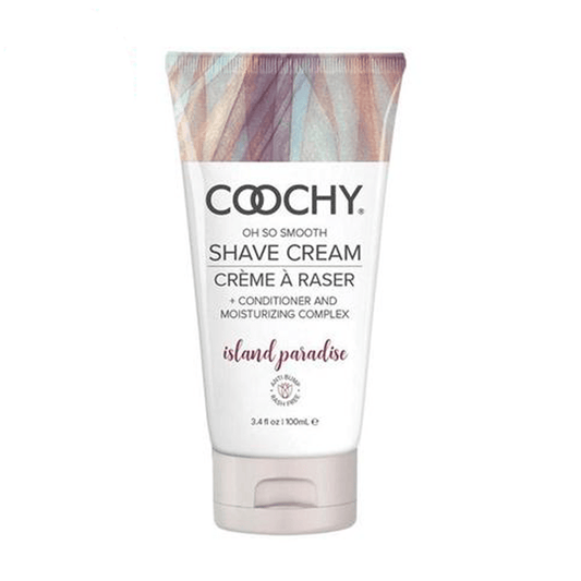 Coochy Lubes 3.4oz Shave  Cream - Island Paradise 3.4oz