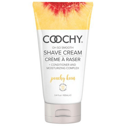 Coochy Lubes 3.4oz Shave Cream - Peachy Keen  3.4oz