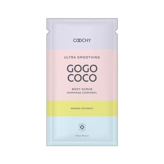 Coochy Ultra Lubes Ultra Smoothing Body Scrub Mango Coconut .35oz | 10mL