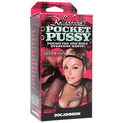 Doc Johnson Other Signature Strokers - Belladonna's - ULTRASKYN Pocket Pussy - Vanilla