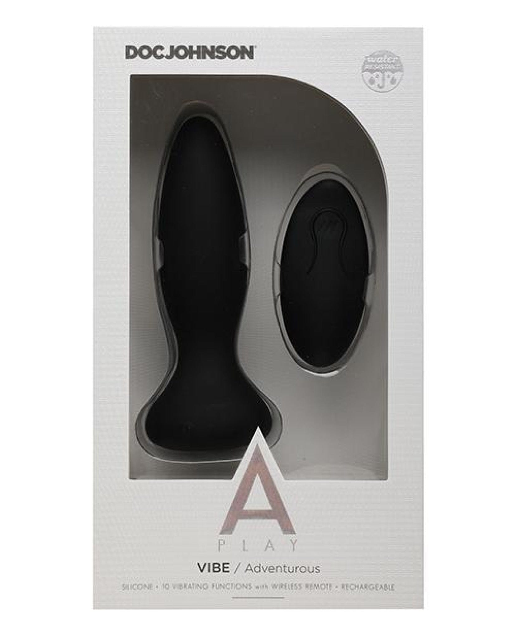Doll Authority Anal Products A Play Rechargeable Silicone Adventurous Anal Plug W/remote
