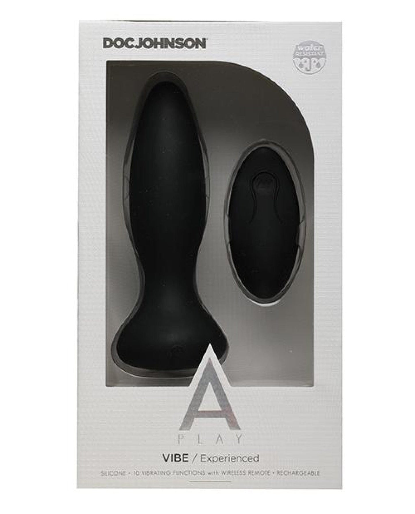 Doll Authority Anal Products A Play Rechargeable Silicone Experienced Anal Plug W/remote