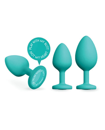 Doll Authority Anal Products A Play Trainer Set - Teal Set Of 3