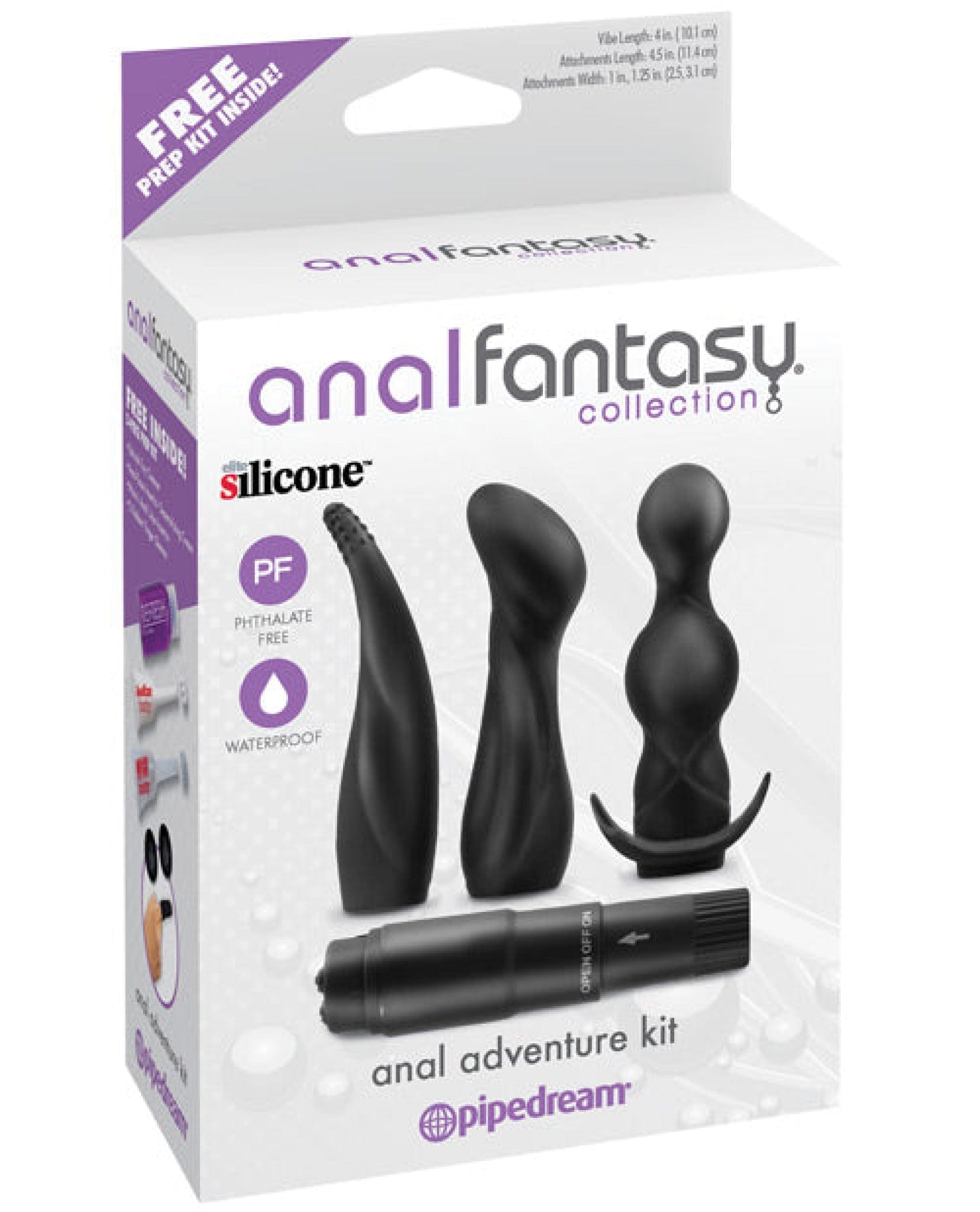 Doll Authority Anal Products Anal Fantasy Collection Anal Adventure Kit - Black
